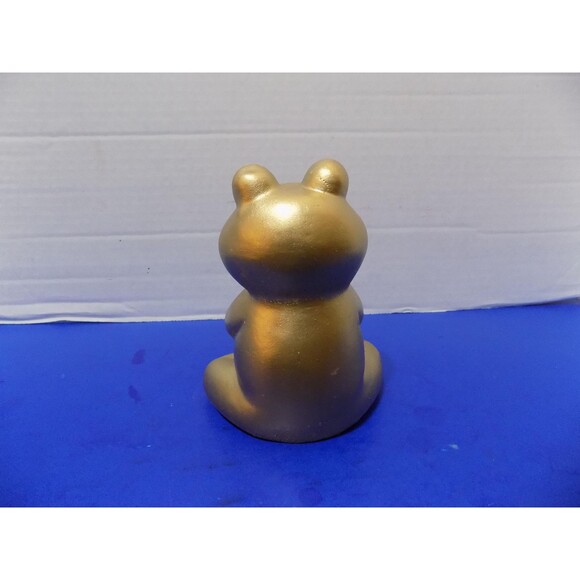 NEW Praying Green Frog Figurine Statue Frogs Plaster Yoga Meditating Yoga - Picture 4 of 6